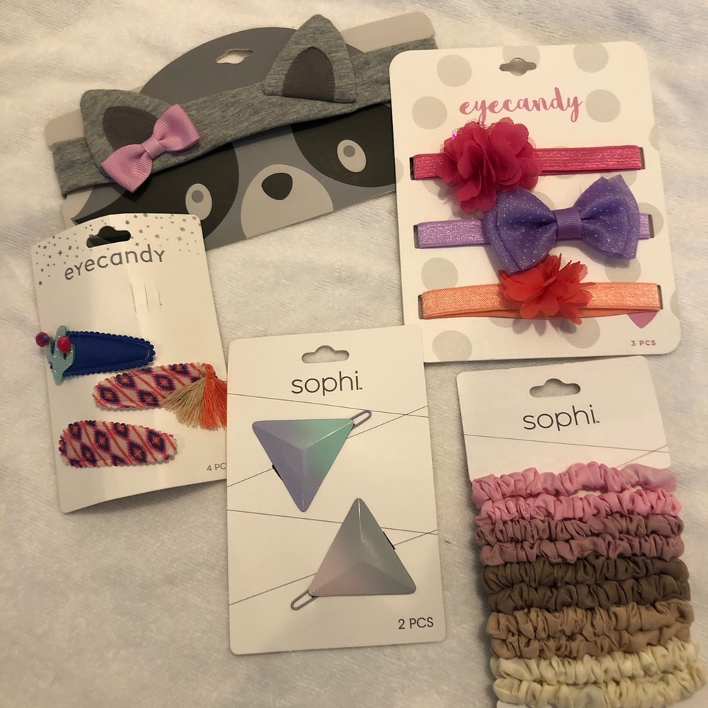 Little girls hair accessories